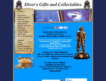Tablet Screenshot of diversgifts.com